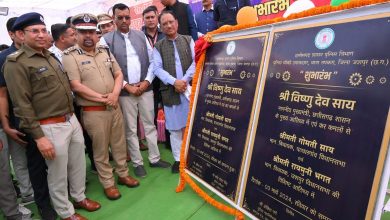 Photo of मुख्यमंत्री विष्णुदेव साय, ने जश पुर जिले में 02 नवीन पुलिस चौकियां कोल्हेनझरिया एवं उपरकछार का किया शुभारंभ