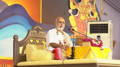 Photo of शारदा बजरंग शर्मा द्वारा अयोध्या धाम में राम कथा का सात दिवसीय आयोजन