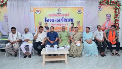 Photo of “12 साल बेमिसाल” अभियान को लेकर भाजपा की जिला कार्यशाला सम्पन्न  कांसाबेल में जुटे भाजपा पदाधिकारी व कार्यकर्ता, विधायक गोमती साय ने संगठन मजबूती और जनसेवा पर दिया जोर
