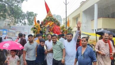 Photo of बरसते पानी में पत्थलगांव में गूंजा ‘जय जगन्नाथ’ का जयघोष, निकली भव्य रथयात्रा 