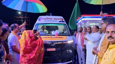Photo of मुख्यमंत्री विष्णुदेव साय ने कांसाबेल सीएचसी के लिए प्रदत्त एम्बुलेंस का किया लोकार्पण*     *जिला पंचायत अध्यक्ष सालिक साय द्वारा प्रदत्त एम्बुलेंस से मरीजों की आपातकालीन स्वास्थ्य सुविधाओं में होगी वृद्धि*