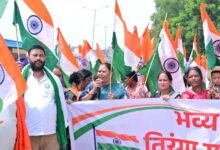 Photo of फुलेता चौक से तिलडेगा तक गूंजी देशभक्ति, भाजपा ने निकाली भव्य तिरंगा यात्रा